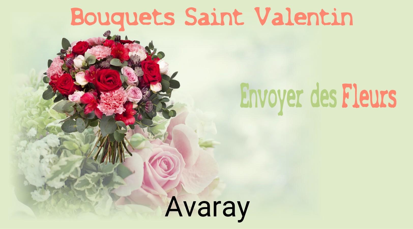 Roses de Saint-Valentin livrées à Avaray